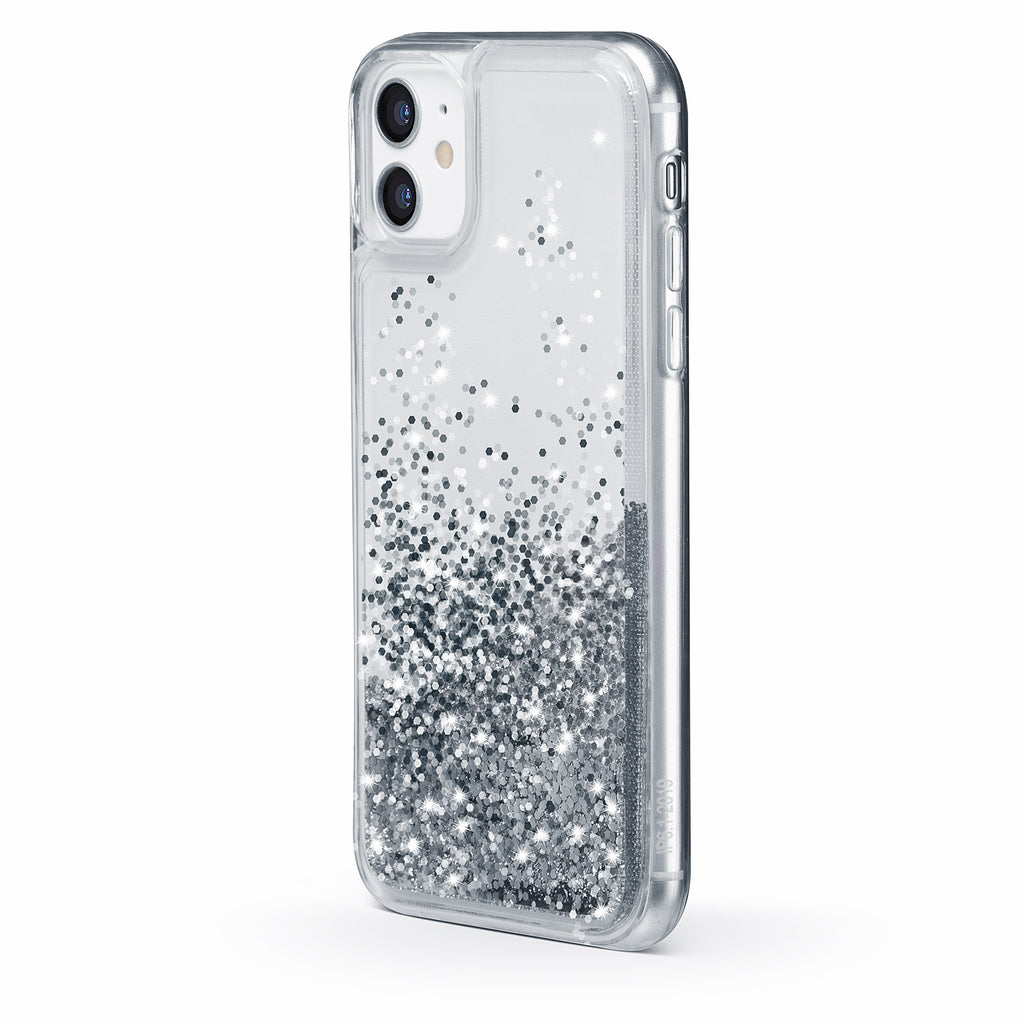 Silver Glitter Case for iPhone 11 & XR