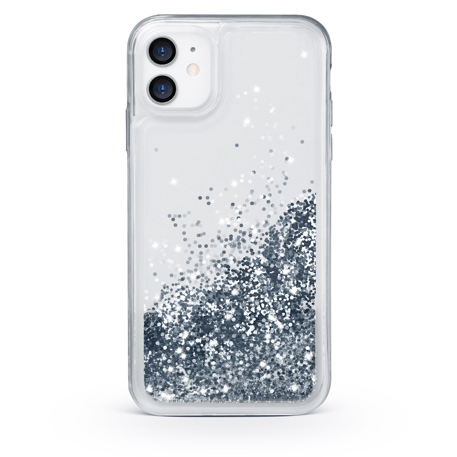 Silver Glitter Case for iPhone 11 & XR