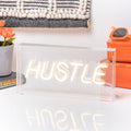 Hustle Neon Acrylic Box