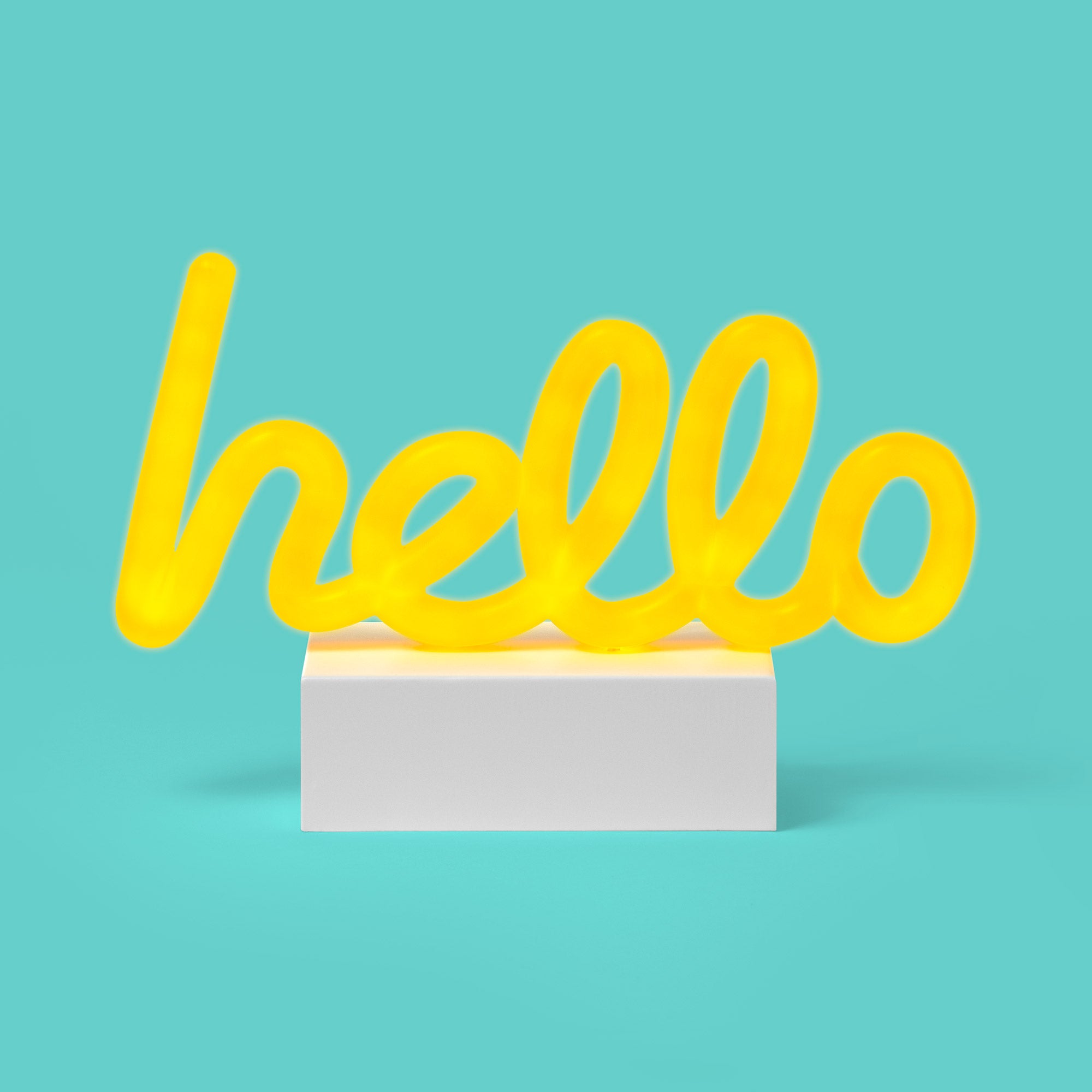 'Hello' Neon LED Light