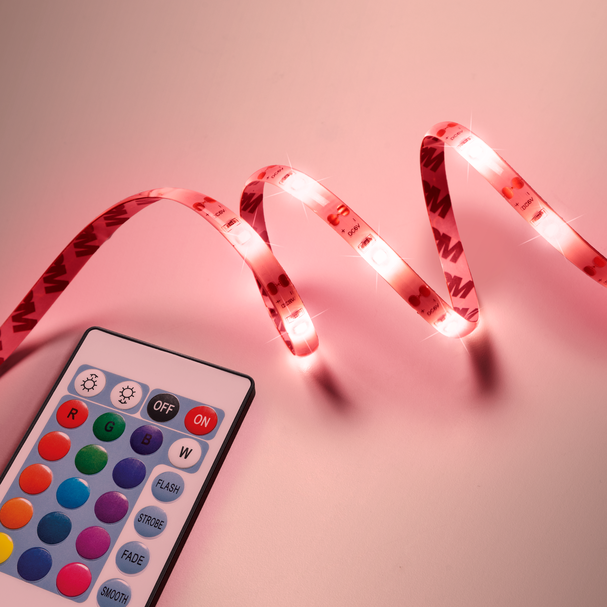 Teen Ambient LED Light Strip with Sound React - West & Arrow