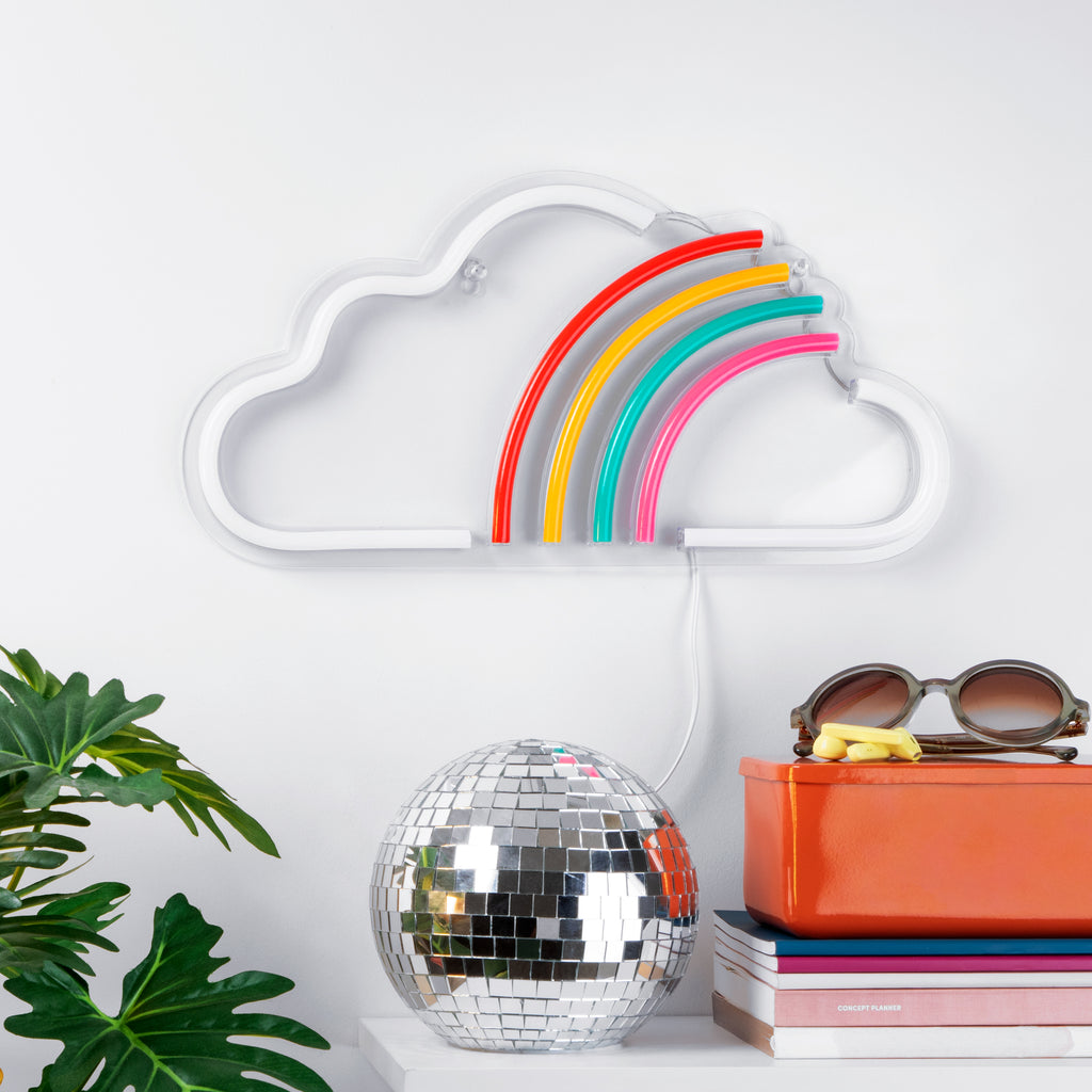 Rainbow Cloud LED Neon Sign