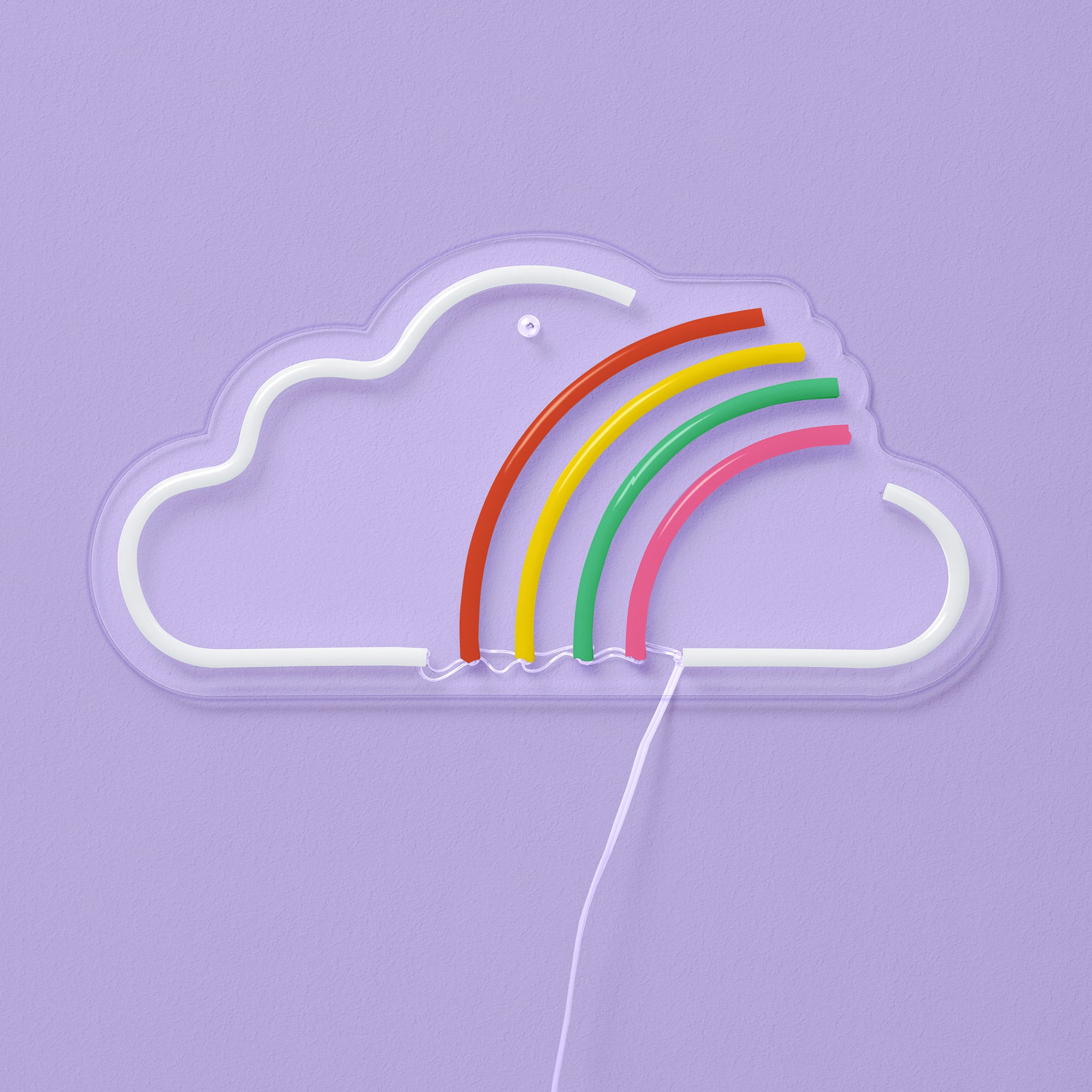 Rainbow Cloud LED Neon Sign