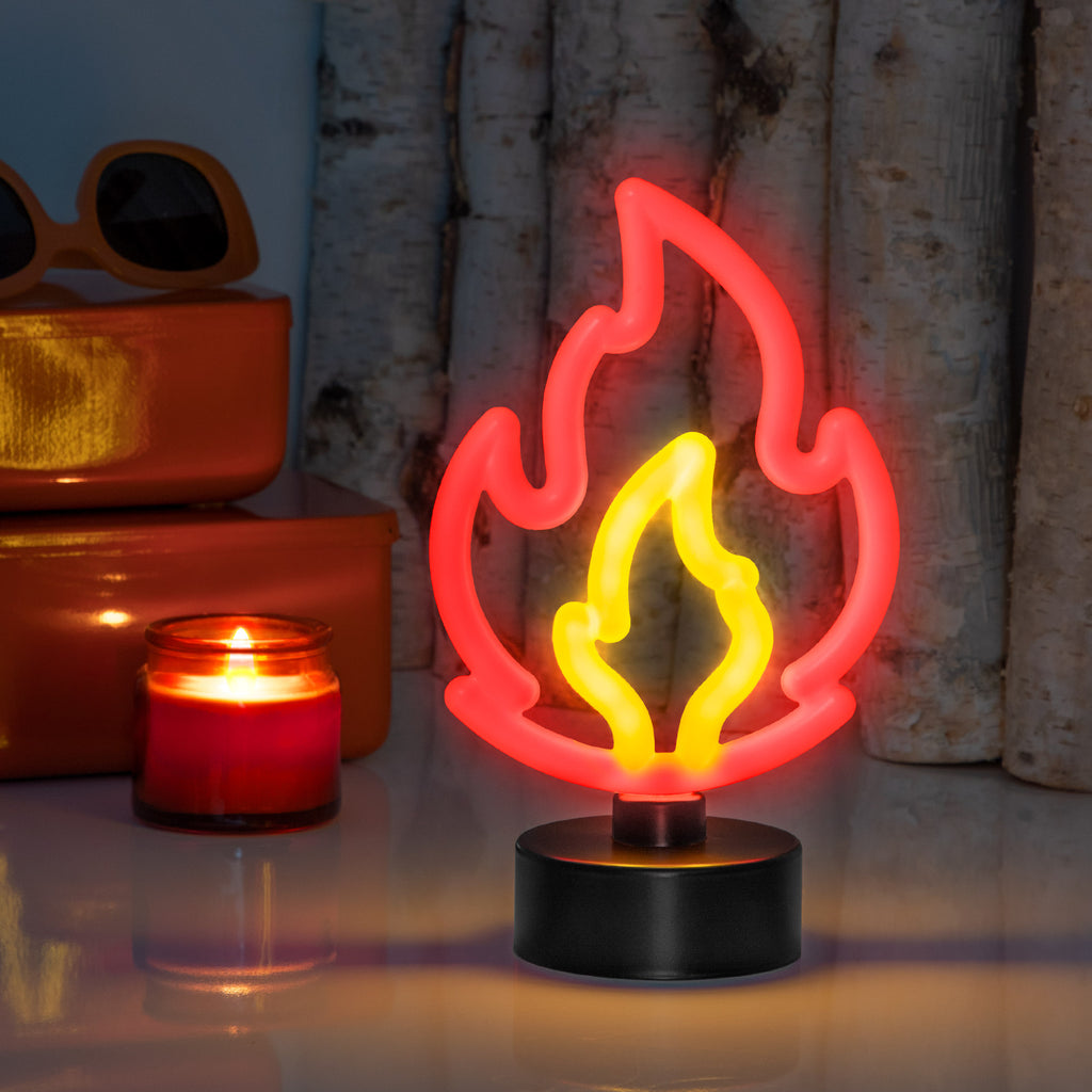 'Fire' Neon LED Light